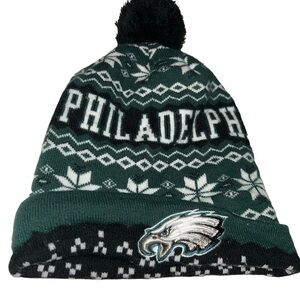 NFL Philadelphia Eagles new era green black beanie hat